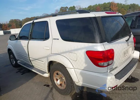 2005 Toyota Sequoia Limited V8 z USA, uszkodzony, nr VIN 5TDZT38AX5S254817